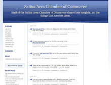 Tablet Screenshot of blog.salinakansas.org